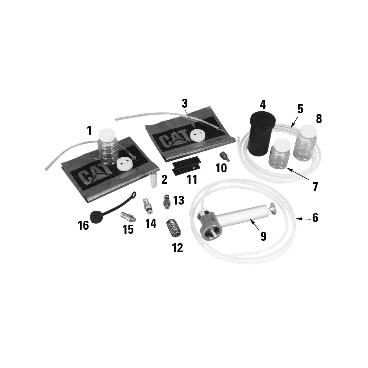3B-7722 Adapter-Straight hydraulic heavy machinery part