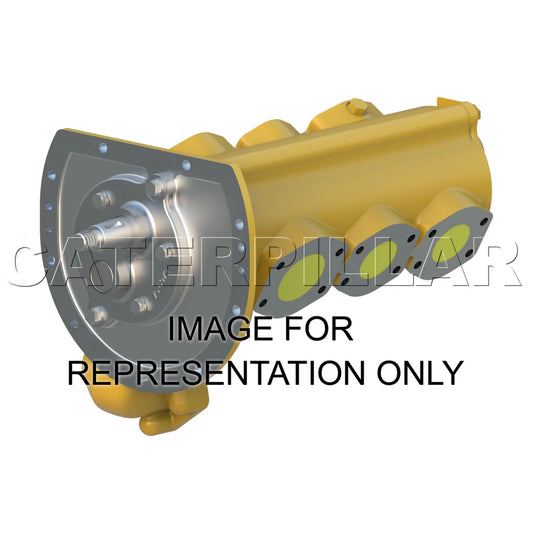 141-5867 4 Section Hydraulic Gear Pump hydraulic heavy machinery part