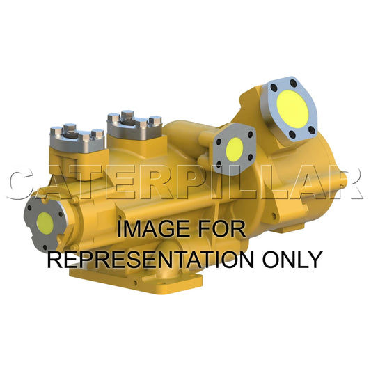 295-1072 5 Section Hydraulic Fluid Pump hydraulic heavy machinery part