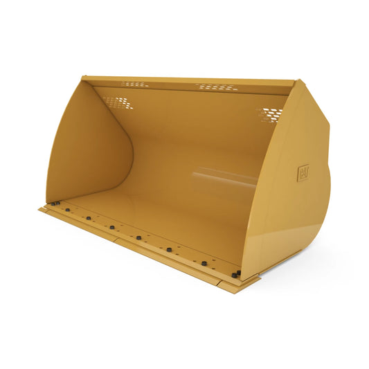 450-0251 3.8 m3 (5.0 yd3), Pin On, Bolt-On Cutting Edge, 938 Only 450-0251: 3.8 m3 (5.0 yd3), Pin On, Bolt-On Cutting Edge, 938 Only CAT attachment machinery part