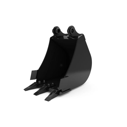 153-7854 400 mm (16 in), 54 L (1.9 ft3), Pin On, Bolt-On Teeth 153-7854: 400 mm (16 in), 54 L (1.9 ft3), Pin On, Bolt-On Teeth CAT attachment machinery part