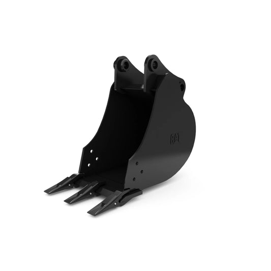 303-1318 406 mm (16 in), 76 L (2.7 ft3), Pin On, 40 mm (1.6 in) 303-1318: 406 mm (16 in), 76 L (2.7 ft3), Pin On, 40 mm (1.6 in) CAT attachment machinery part