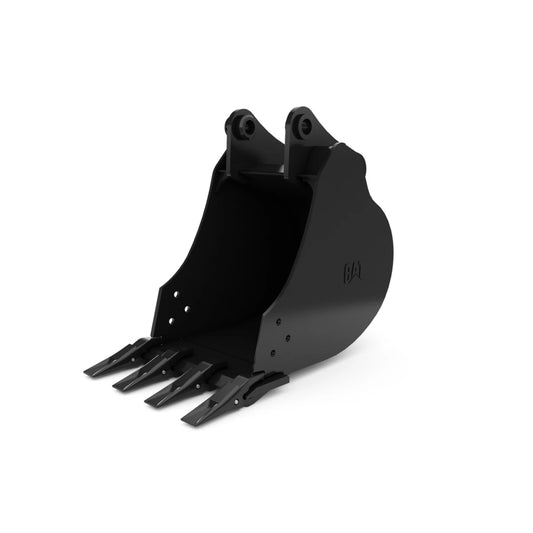 303-1319 457 mm (18 in), 88 L (3.1 ft3), Pin On, 40 mm (1.6 in) 303-1319: 457 mm (18 in), 88 L (3.1 ft3), Pin On, 40 mm (1.6 in) CAT attachment machinery part