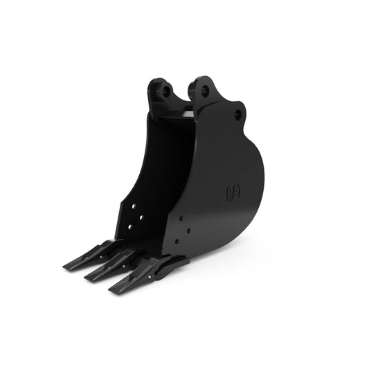464-9900 305 mm (12 in), 48 L (1.7 ft3), Pin On, 40 mm (1.6 in) 464-9900: 305 mm (12 in), 48 L (1.7 ft3), Pin On, 40 mm (1.6 in) CAT attachment machinery part