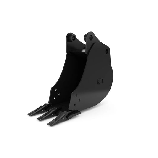 464-9907 305 mm (12 in), 60 L (2.1 ft3), Pin On, 45 mm (1.8 in) 464-9907: 305 mm (12 in), 60 L (2.1 ft3), Pin On, 45 mm (1.8 in) CAT attachment machinery part