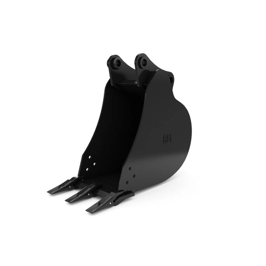 303-1338 406 mm (16 in), 105 L (3.7 ft3), Pin On, 40 mm (1.6 in) 303-1338: 406 mm (16 in), 105 L (3.7 ft3), Pin On, 40 mm (1.6 in) CAT attachment machinery part