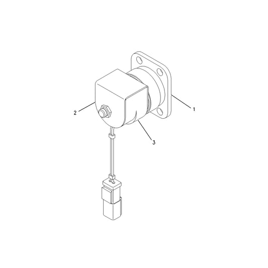 214-4040 Valve Assembly-Solenoid hydraulic heavy machinery part
