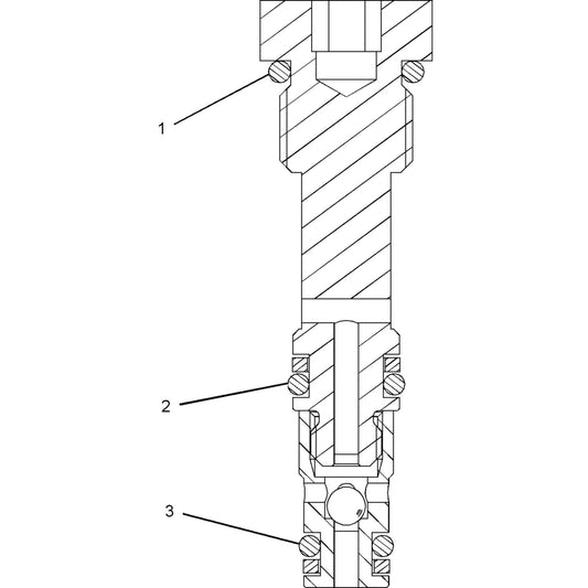 260-8590 Shuttle Valve Assembly hydraulic heavy machinery part