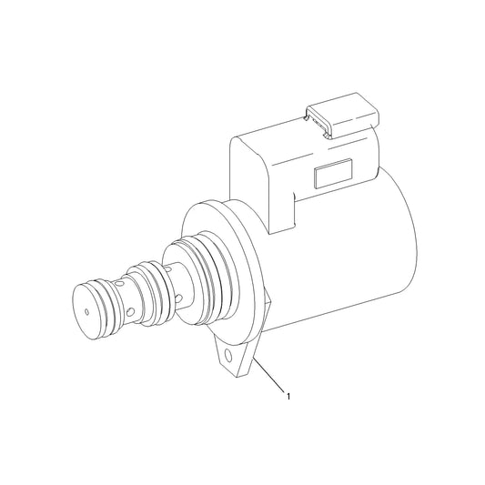 195-9700 Valve Assembly-Solenoid hydraulic heavy machinery part