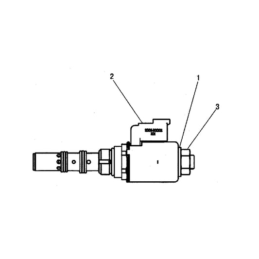 174-4913 Valve Assembly-Solenoid hydraulic heavy machinery part