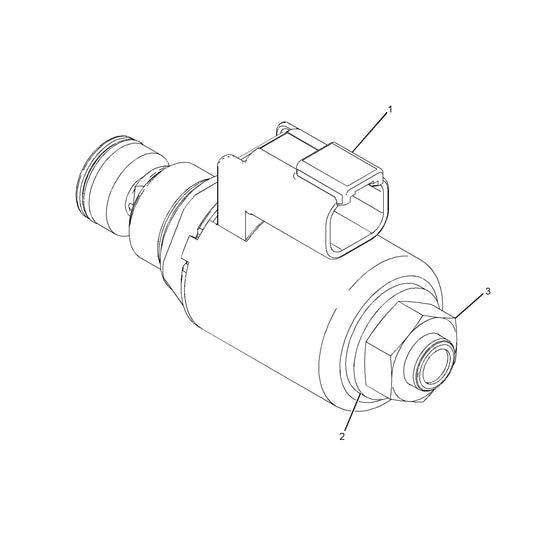 174-4909 Solenoid Valve hydraulic heavy machinery part