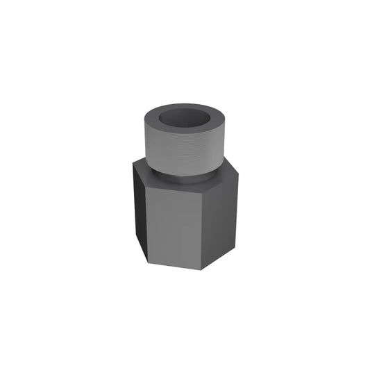 5P-9617 9/16-18 Thread O-Ring Straight Adapter hydraulic heavy machinery part
