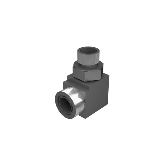 8T-6684 ORFS to STOR 90 Degree Elbow Adaptor hydraulic heavy machinery part