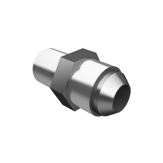 8M-0755 3/8-18 NPTF Hex Head Flared Adapter hydraulic heavy machinery part