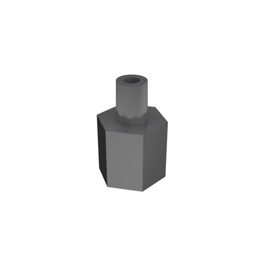 4H-0553 30.70mm Long Straight Fluid Carrying Adapter hydraulic heavy machinery part