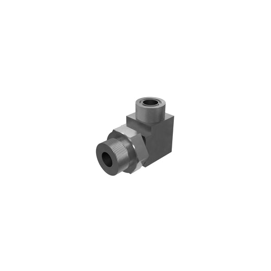 6V-9182 ORFS to STOR 90 Degree Elbow Adaptor hydraulic heavy machinery part