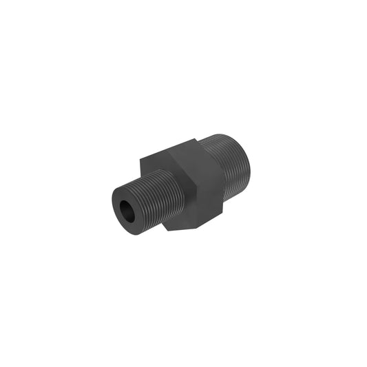 8C-6865 9/16-18 X 1/8-27 NPTF Hex Head Straight Adapter hydraulic heavy machinery part