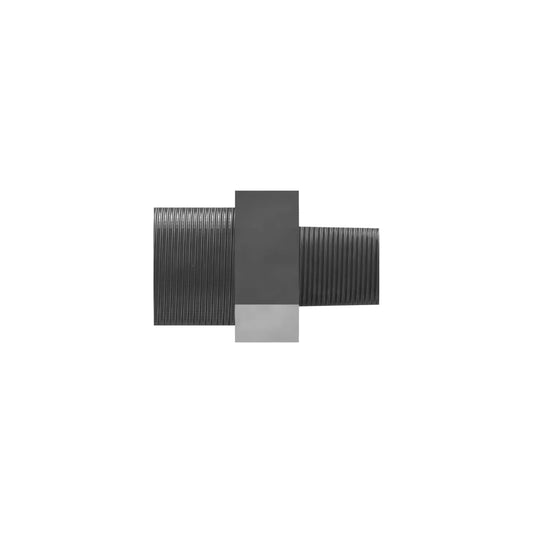 8C-6865 9/16-18 X 1/8-27 NPTF Hex Head Straight Adapter