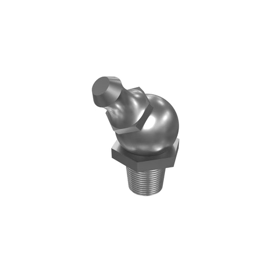 3B-8485 1/8" Thread 45 Degree Elbow Adapter hydraulic heavy machinery part