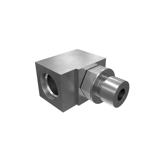 6V-0484 9/16-18 90 Degree Elbow Adapter hydraulic heavy machinery part