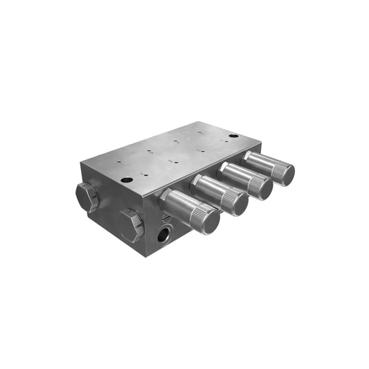 478-4044 147.70mm Length Lube Distribution Block hydraulic heavy machinery part