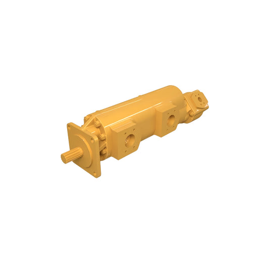 390-6120 3 Section Hydraulic Fluid Pump hydraulic heavy machinery part
