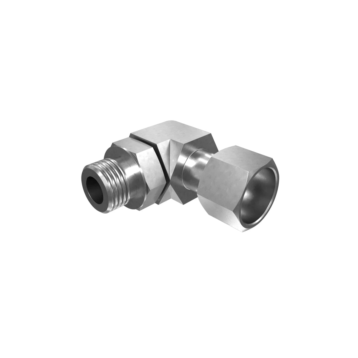 8T-6451 1-1/16-12 X 1-3/16-12 Hex Head 90 Degrees Elbow Swivel O-Ring Adapter hydraulic heavy machinery part