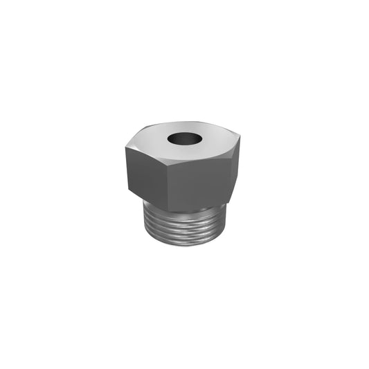 9D-6125 25.40mm Long Straight Adapter hydraulic heavy machinery part