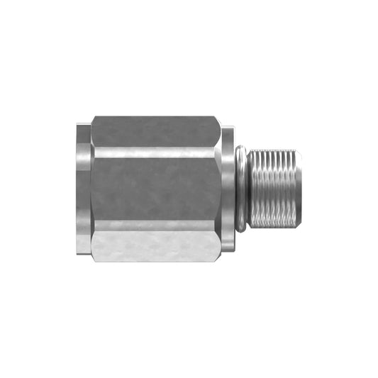 500-8848 9/16-18 Hex Head Straight O-Ring Adapter