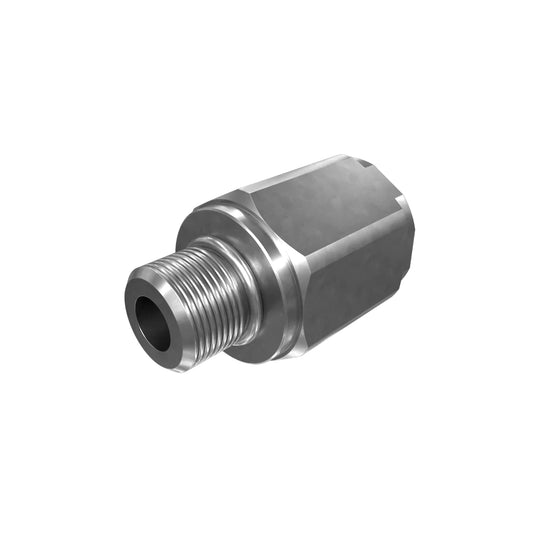 500-8848 9/16-18 Hex Head Straight O-Ring Adapter hydraulic heavy machinery part