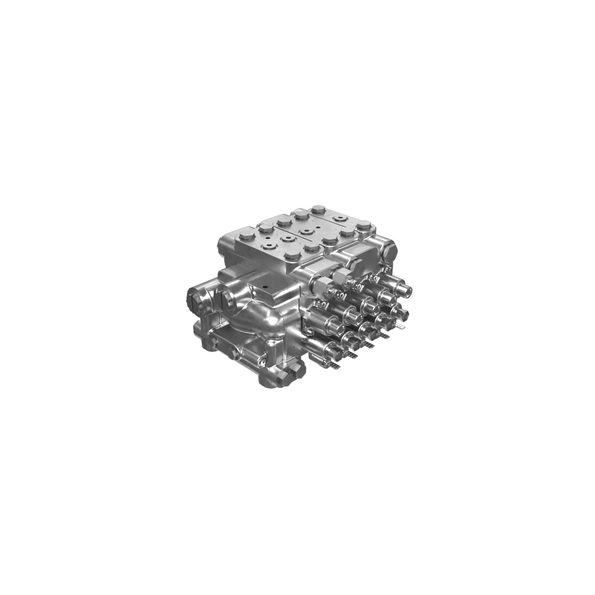 487-3024 5 Bank Front Test Valve hydraulic heavy machinery part
